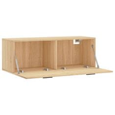 Vidaxl Stenska omarica sonoma hrast 100x36,5x35 cm inženirski les
