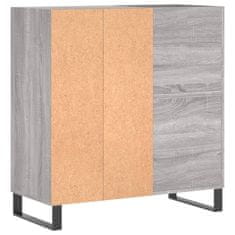 Vidaxl Omarica za gramofonske plošče siva sonoma 84,5x38x89cm inž. les