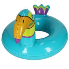 Ikonka Napihljiv otroški plavalni obroč Toucan 70cm