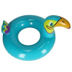 Ikonka Napihljiv otroški plavalni obroč Toucan 70cm