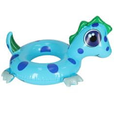 Ikonka Napihljiv dinozavrski plavalni obroč 50 cm