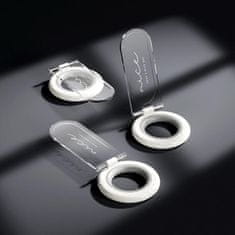 Northix Ročaj za WC pokrov in sedežno garnituro - siv 