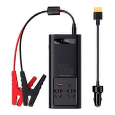 BASEUS avto inverter 500W, 220V, CN/EU (črn)