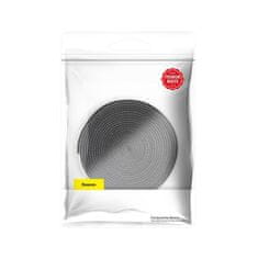 BASEUS Baseus Rainbow Circle Velcro trakovi, organizator kablov 3 m (črni)