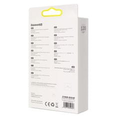 BASEUS Kabel USB-Lightning Crystal Shine, 2,4 A, 1,2 m (modri)