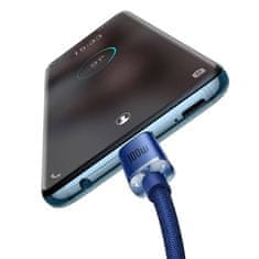 BASEUS Crystal Shine kabel USB-C do USB-C, 100 W, 1,2 m (moder)