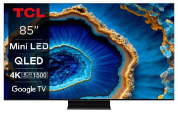 TCL 85C805 4K UHD televizor, Google TV