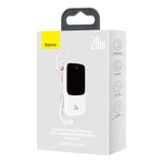 BASEUS Powerbank s hitrim polnjenjem 10000mAh 20W QC-PD-SCP-FCP kabel Iphone Lightning bel