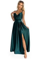 Numoco Ženska večerna obleka Chara zelena L