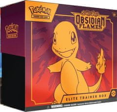 ADC Blackfire Pokémon TCG: Scarlet &amp; Violet 03 Obsidian Flames - škatla za elitnega trenerja