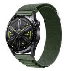 BStrap Nylon Loop pašček za Samsung Gear S3, green
