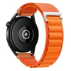 BStrap Nylon Loop pašček za Xiaomi Haylou Solar LS05, orange