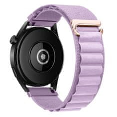 BStrap Nylon Loop pašček za Xiaomi Amazfit Stratos 2/2S/3, lavender