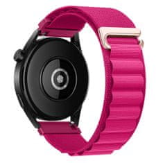 BStrap Nylon Loop pašček za Garmin Vivoactive 3, carmine