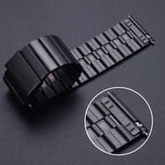 BStrap Steel pašček za Xiaomi Watch S1 Active, black