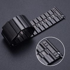 BStrap Steel pašček za Xiaomi Amazfit Bip, black