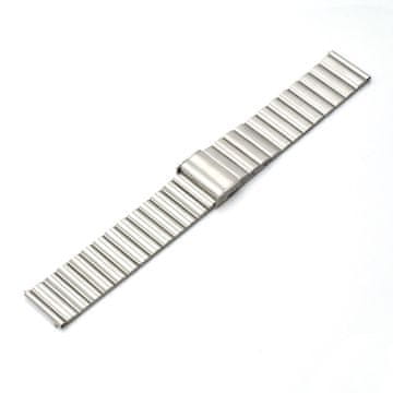 BStrap Steel pašček za Samsung Galaxy Watch 3 41mm, silver