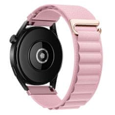BStrap Nylon Loop pašček za Samsung Galaxy Watch 42mm, powder sand