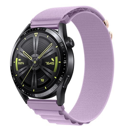 BStrap Nylon Loop pašček za Xiaomi Amazfit Stratos 2/2S/3, lavender
