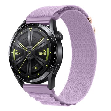 BStrap Nylon Loop pašček za Samsung Galaxy Watch 42mm, lavender