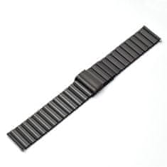 BStrap Steel pašček za Huawei Watch GT2 Pro, black