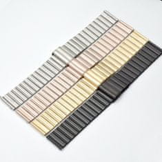 BStrap Steel pašček za Xiaomi Haylou Solar LS05, gold