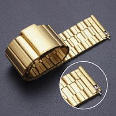 BStrap Steel pašček za Huawei Watch GT 42mm, gold