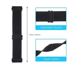 BStrap Pattern pašček za Samsung Galaxy Watch Active 2 40/44mm, black