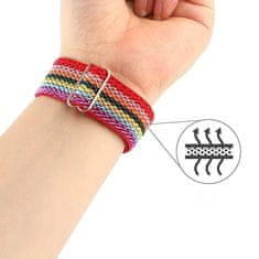 BStrap Pattern pašček za Samsung Gear S3, red rainbow