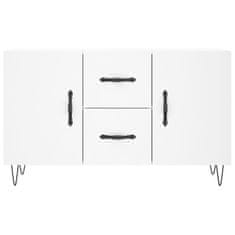 Vidaxl Komoda bela 100x36x60 cm inženirski les