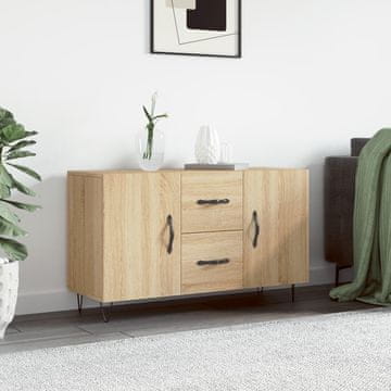 Vidaxl vidaXL Predalnik, hrast sonoma, 100x36x60 cm, material na osnovi lesa