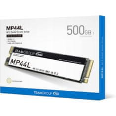 TeamGroup SSD disk, 500GB M.2 NVMe SSD MP44L 5000/2500 MB/s (TM8FPK500G0C101)