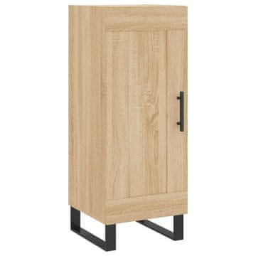 Vidaxl Komoda sonoma hrast 34,5x34x90 cm inženirski les