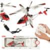 Syma RC helikopter SYMA S107H 2,4GHz RTF rdeča