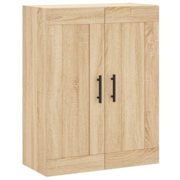Vidaxl Stenska omarica sonoma hrast 69,5x34x90 cm inženirski les