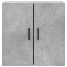 Vidaxl Stenska omarica betonsko siva 60x31x60 cm inženirski les