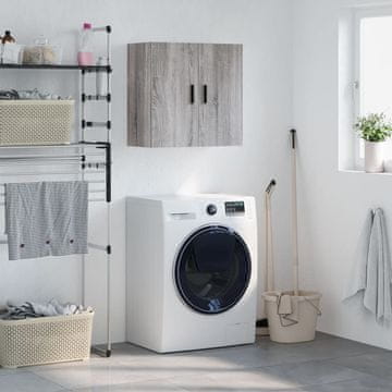 Vidaxl vidaXL Stenska omarica siva sonoma hrast 60x31x60 cm
