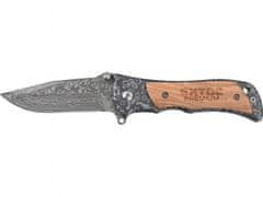 Extol Premium Zložljiv nož, nerjaveče jeklo, 160/90mm