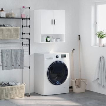 Vidaxl vidaXL Stenska omarica bela 60x31x70 cm material na osnovi lesa
