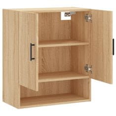 Vidaxl Stenska omarica sonoma hrast 60x31x70 cm inženirski les