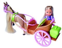 Simba lutka Eva s konjem