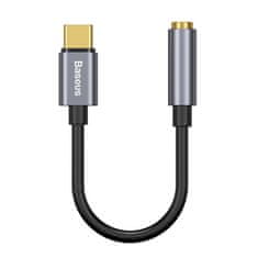 BASEUS L54 USB-C + 3,5 mm mini jack avdio adapter (siv)