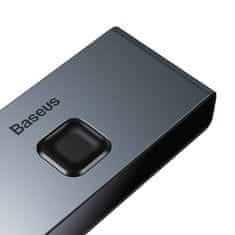 BASEUS Baseus Matrix dvosmerni razdelilnik/razdelilnik HDMI, 2x1 / 1x2, 4K