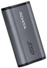 A-Data SE880 1TB SSD / zunanji / USB 3.2 Type-C / 2000MB/s branje/pisanje / titanovo siva - robusten