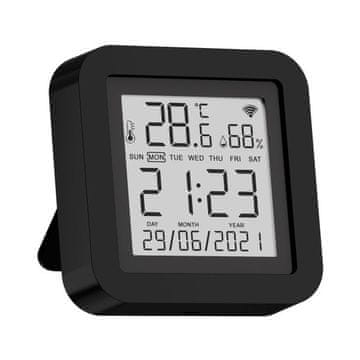 Immax NEO LITE SMART IR krmilnik s senzorji temperature in vlage z LCD zaslonom, Wi-Fi, TUYA