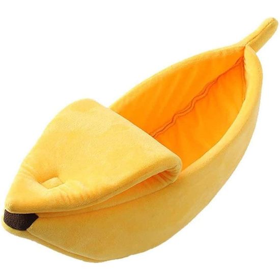 Northix Mačja košara v obliki banane
