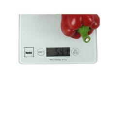 Kela Digitalna kuhinjska tehtnica 5 kg PINTA bela KL-15740