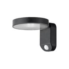 Optonica LED solarna stenska svetilka 9W 3000K 400lm IP44 okrogla s senzorjem