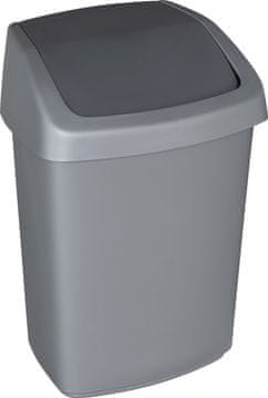 Curver Koš za smeti swing, 25l, temno siv/antracit
