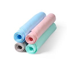 BabyOno Podloga za kopel proti zdrsu modra 70x35 cm
